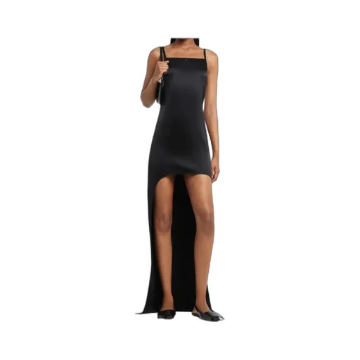 Backless Satin Long Dress
