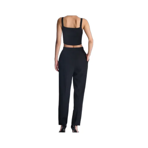 Balmain Buttons Knit Bralette Top