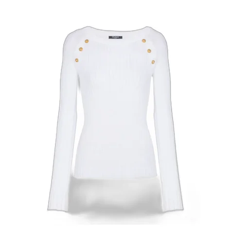 Balmain Buttons Knit Top