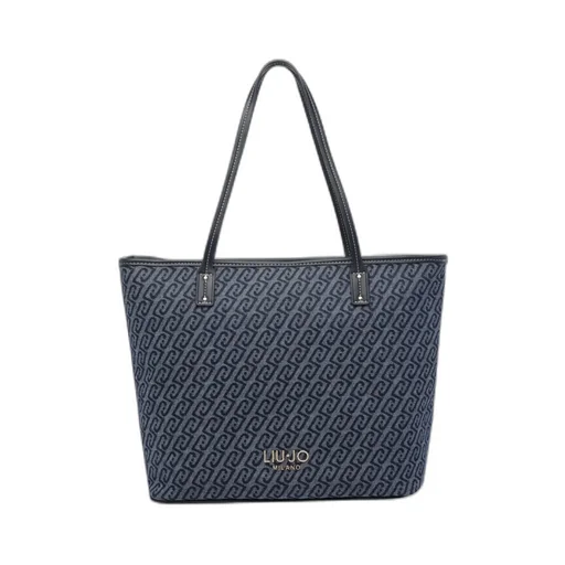 Liu Jo Jacquard Denim Tote Bag
