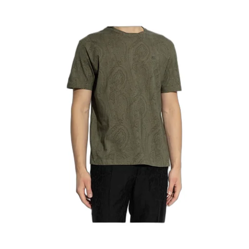 Etro Pattern-Printed Crewneck T-Shirt