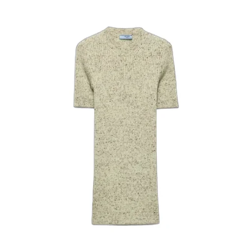 Prada Short-Sleeved Crewneck Jumper