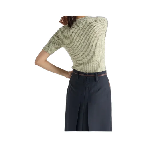 Prada Short-Sleeved Crewneck Jumper