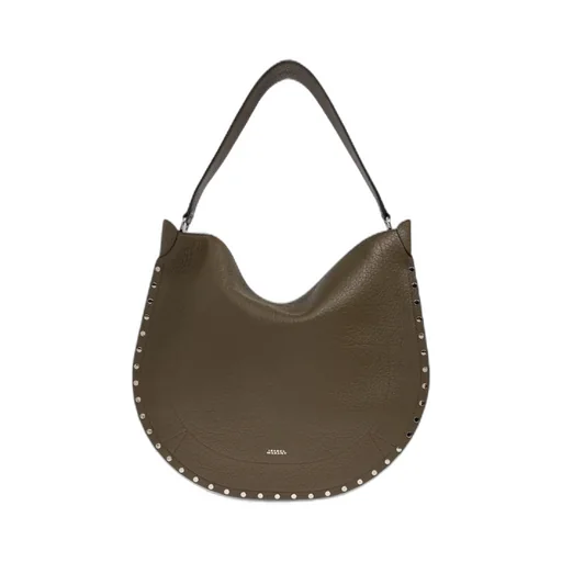 Isabel Marant Oskan Studded Shoulder Bag