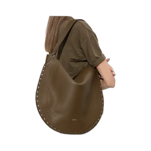 Isabel Marant Oskan Studded Shoulder Bag