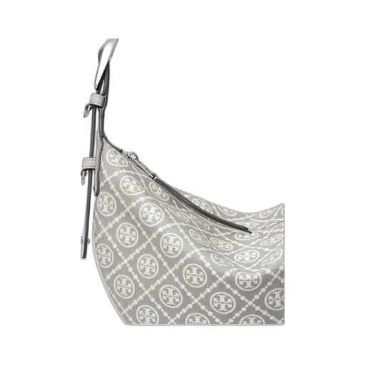 Tory Burch T Monogram Utility Small Balloon Bag