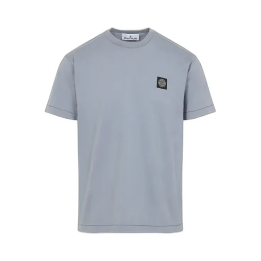 Stone Island Logo Patch Crewneck T-Shirt