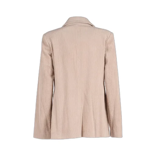 Single-Breasted Long-Sleeved Suit Jacket