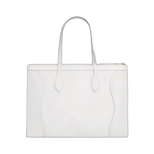Flat Cabas New Luggage In Glossy Calfskin