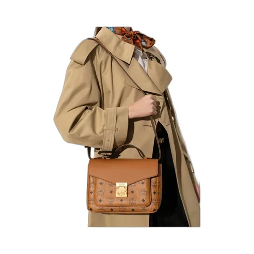 Mcm Tracy Satchel Tote Bag