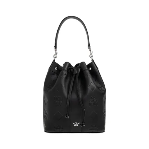 Mcm Dessau Medium Drawstring Bag