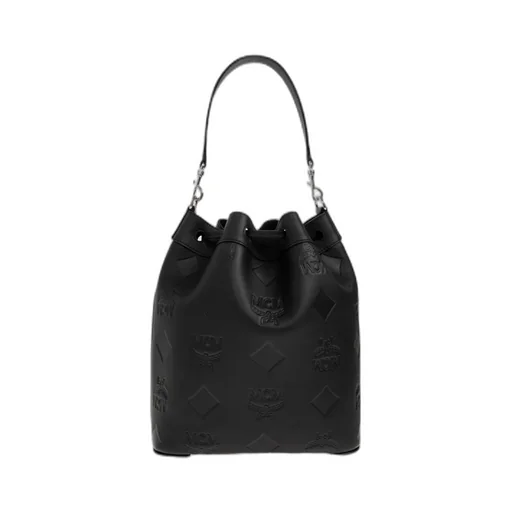 Mcm Dessau Medium Drawstring Bag