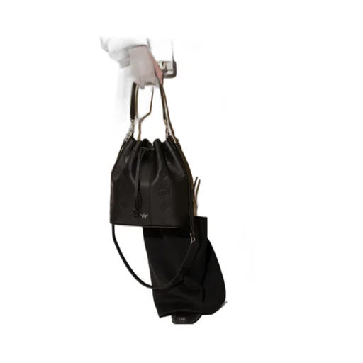 Mcm Dessau Medium Drawstring Bag