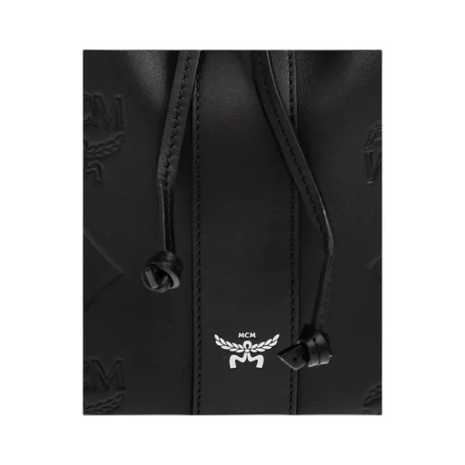 Mcm Dessau Medium Drawstring Bag