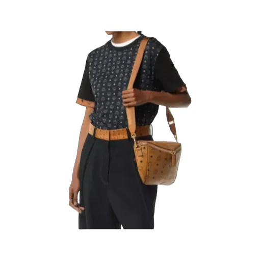 Mcm Small Diamant 3D Crossbody Bag