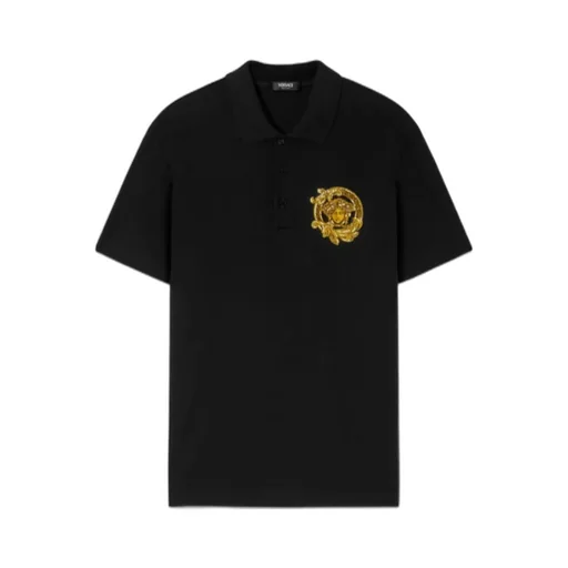 Versace Piqué Polo Shirt