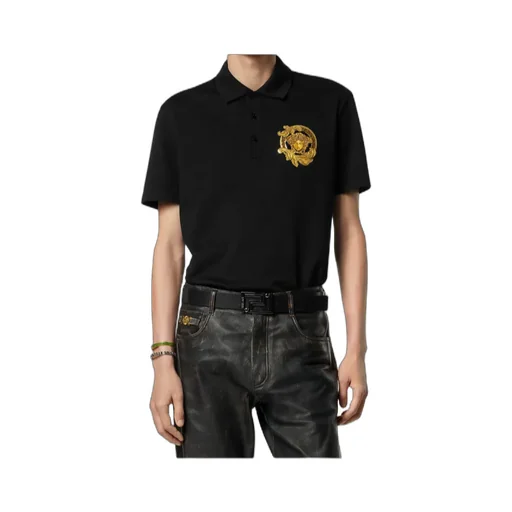 Versace Piqué Polo Shirt