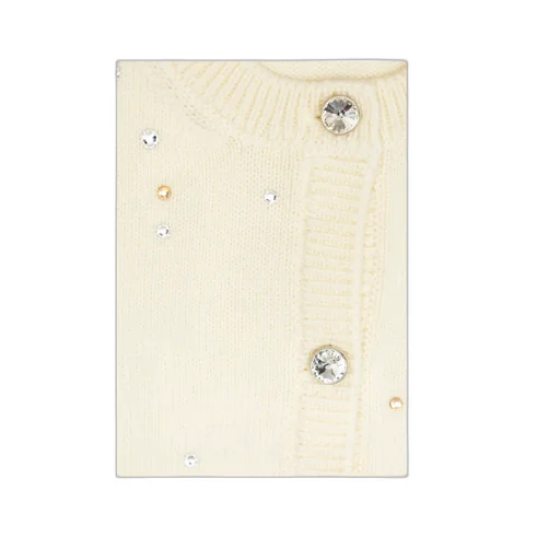 Dolce & Gabbana Kids Embellished Button-Up Cardigan