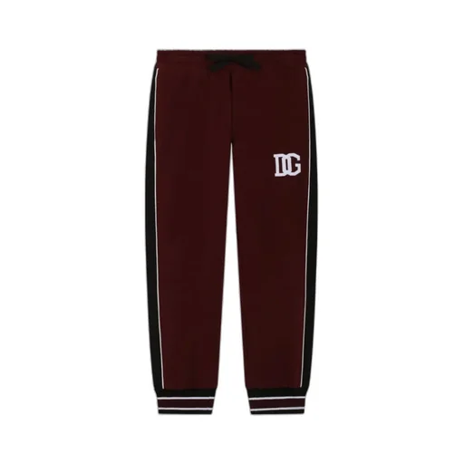 Dolce & Gabbana Kids Drawstring Fleece Trousers
