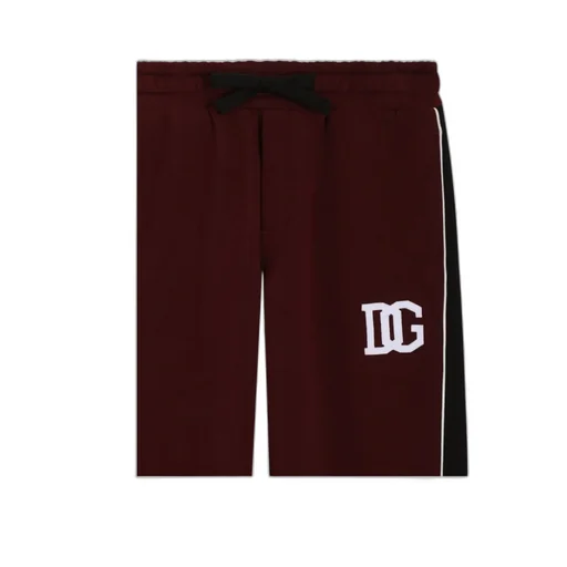 Dolce & Gabbana Kids Drawstring Fleece Trousers