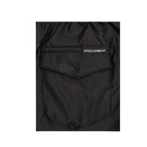 Dolce & Gabbana Kids Logo Printed Swim Shorts