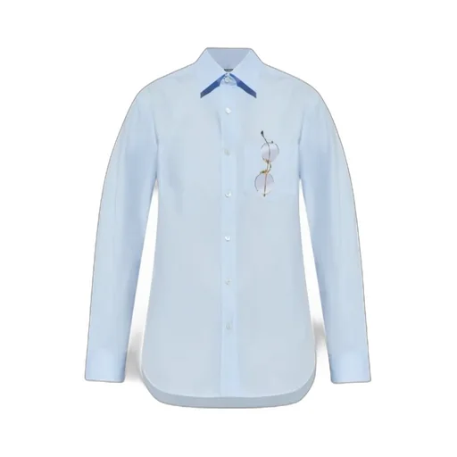 Moschino Printed Long Sleeved Shirt