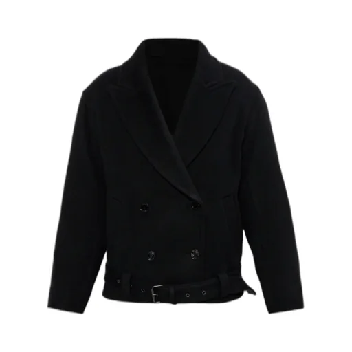 Belted Double-Breasted Jacket
