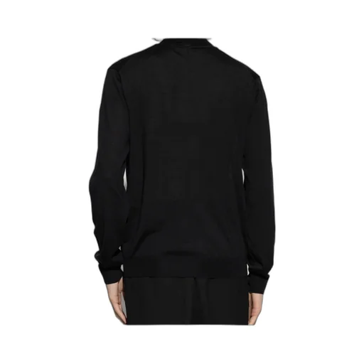 Versace Medusa Embroidered Turtleneck Jumper