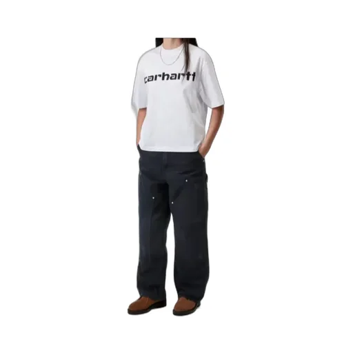 Carhartt Wip Logo Patch Double-Knee Trousers