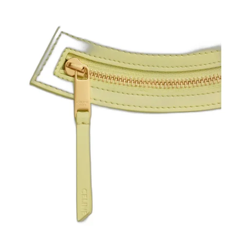 Medium Pouch In Glossy Calfskin