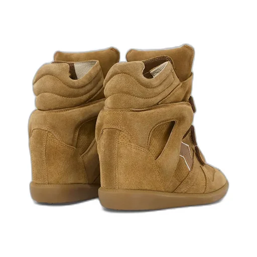 Isabel Marant Bekett Touch Strap High-Top Sneakers