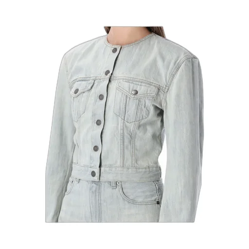 Haikure Shirley Cropped Denim Jacket