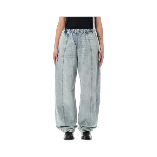 Haikure Angel Elastic Waist Wide-Leg Jeans