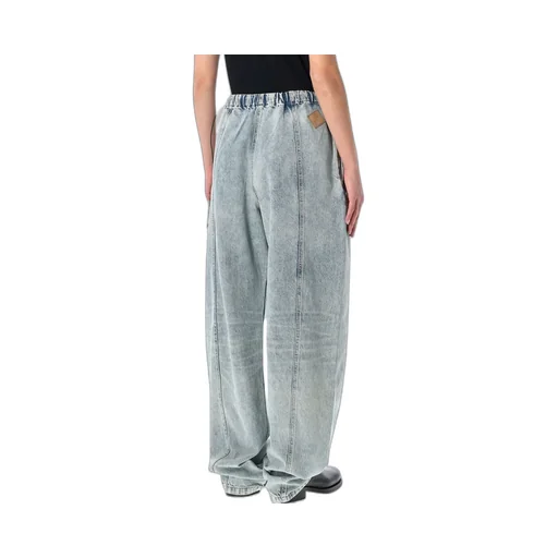 Haikure Angel Elastic Waist Wide-Leg Jeans