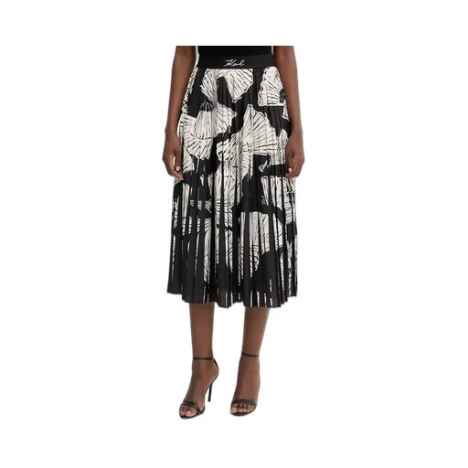 Karl Lagerfeld Commercial Pleated Skirt