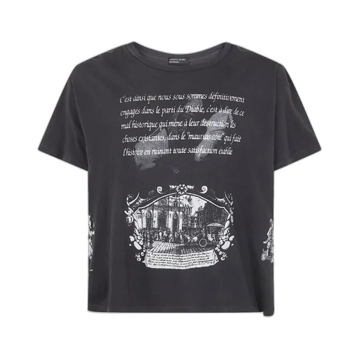 Enfants Riches Dprims Faded Graphic-Printed Crewneck T-Shirt