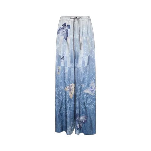 Patterned Casual Pants
