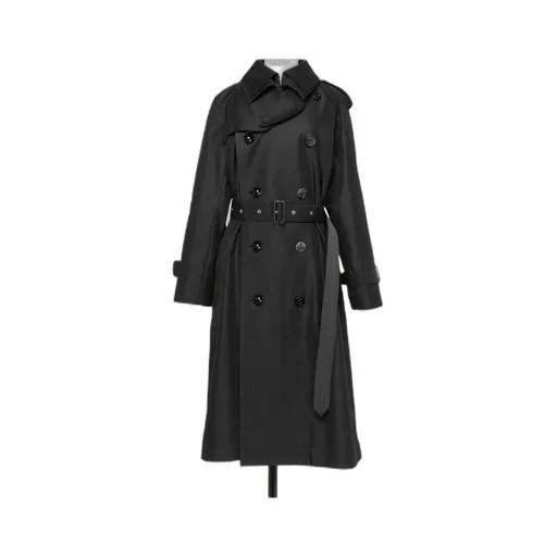 Belted Double-Breasted Coat