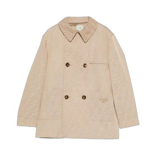Monogram Double-Breasted Coat