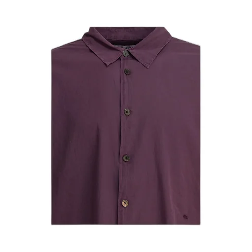 Our Legacy Long-Sleeved Curved Hem Shirt