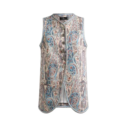 Etro Paisley Printed Vest