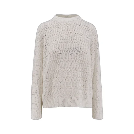 Brunello Cucinelli Crochet Crewneck Jumper