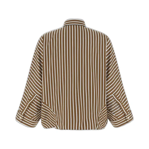 Brunello Cucinelli Monile Striped Shirt