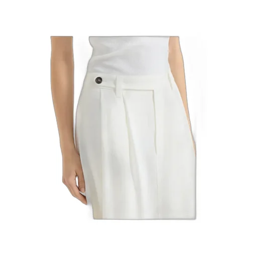 Brunello Cucinelli Monili Detailed A-Line Midi Skirt