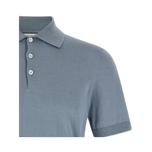 Brunello Cucinelli Short-Sleeved Polo Shirt