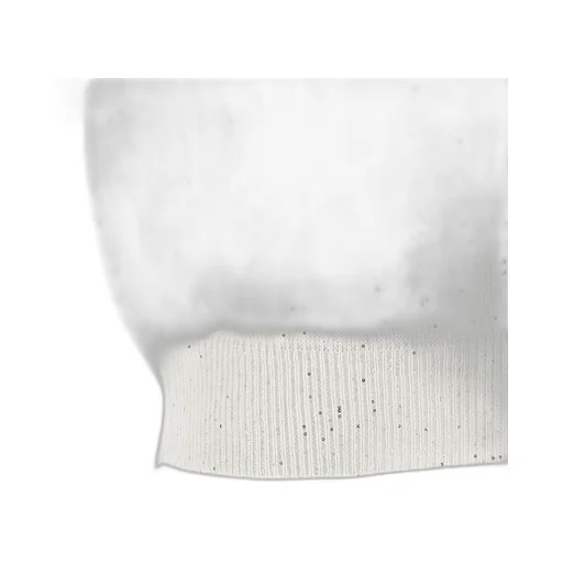 Brunello Cucinelli Sequined Short-Sleeve Jumper