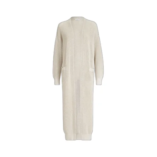 Brunello Cucinelli Maxi Lurex Cardigan