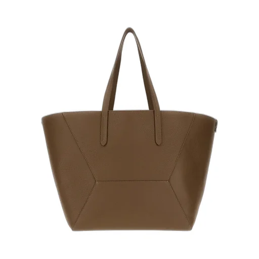 Brunello Cucinelli Stitch Detailed Tote Bag