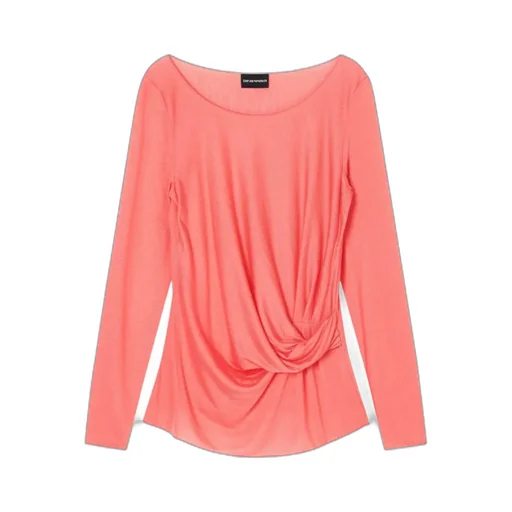 Round-Neck Long-Sleeved Knitted Sweater