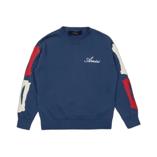 V-Neck Embroidered Sweater